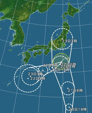 台風9・10号