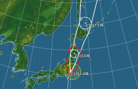 台風9号
